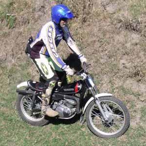 Kainga Classic Trials, Mike Elliott. Yamaha TY 250
